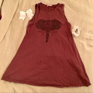 Strength & Dignity Casual Elephant Dress